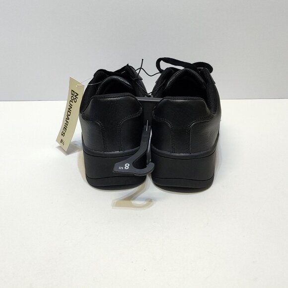 No Boundaries PU Platform Sneaker Women's Size 8.5 Memory Foam Casual Shoe NWT - Picture 5 of 8